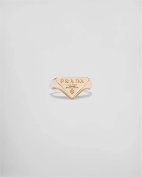 prada gold rings|prada ring women's.